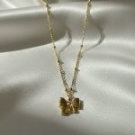 Minimal Bow Pendant