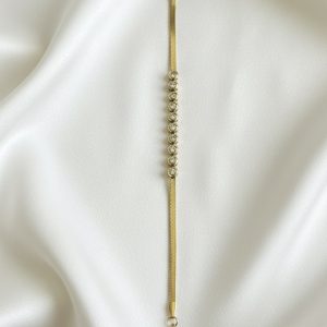 Crystal Line Bracelet