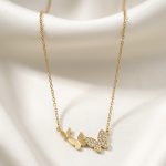 Trinity Butterfly Necklace