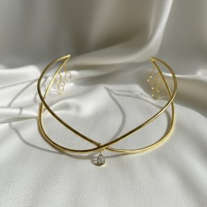 Golden Infinity Hair Tiara