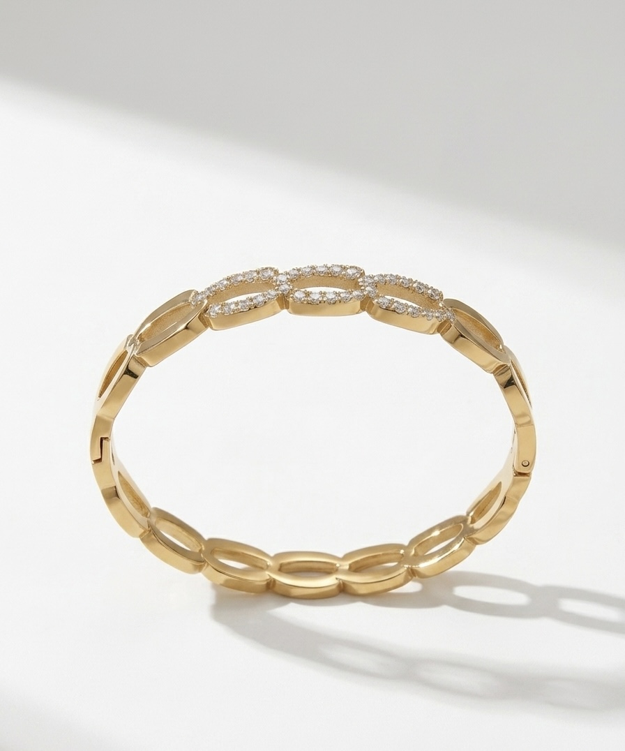 Crystal Loop Bracelet - Image 2