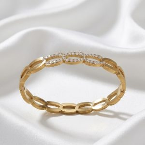 Crystal Loop Bracelet