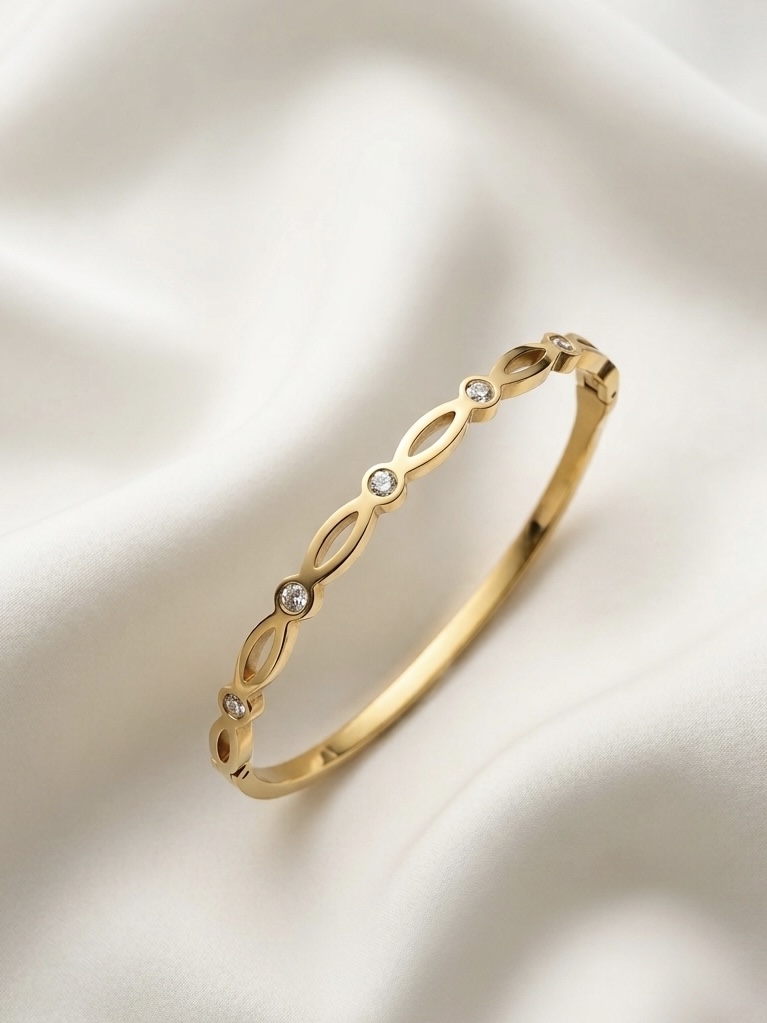 Oval Charm Bracelet