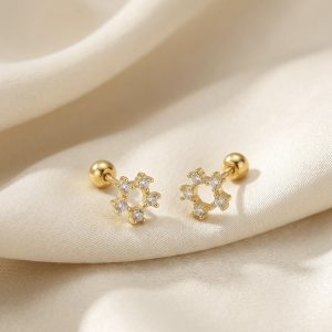 Flora Ball Back studs