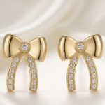 Floral Bow Studs