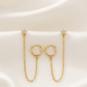 Starlink Piercing Earrings